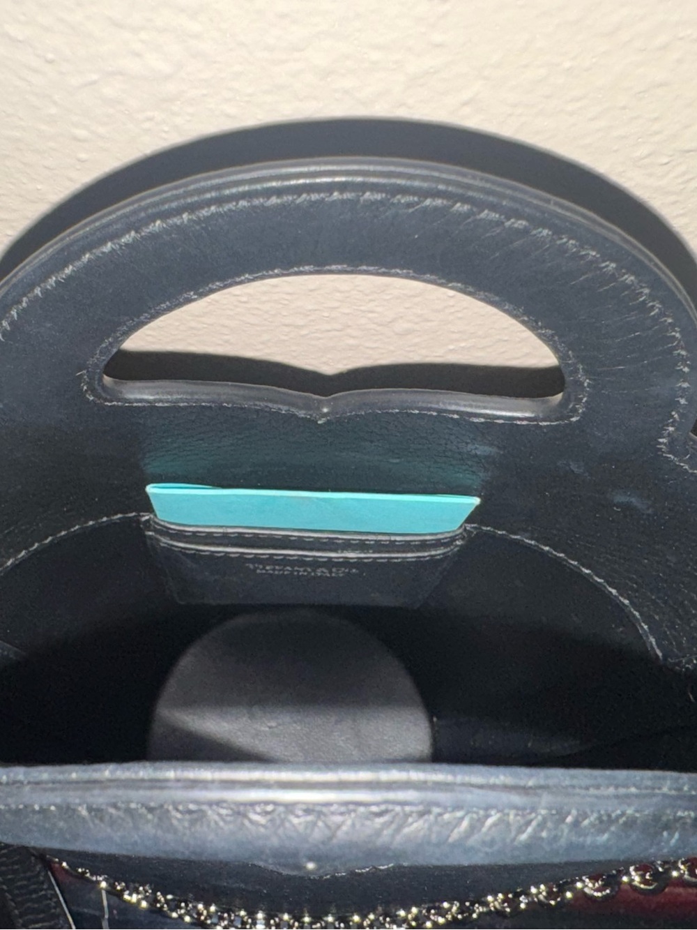 Authentic Tiffany & Co. Return to Tiffany Handbag in Black - Picture 3 of 9